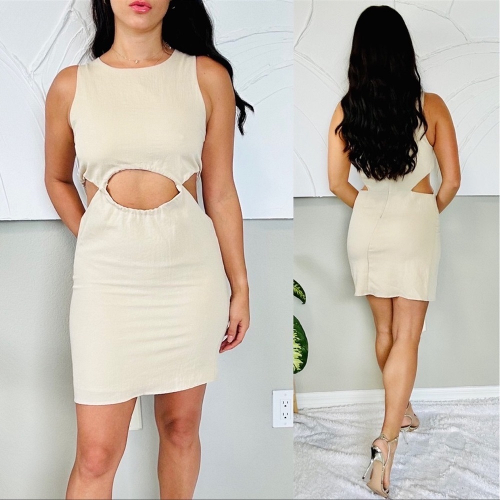 New Kourt Cutout Mid Drift Dress
